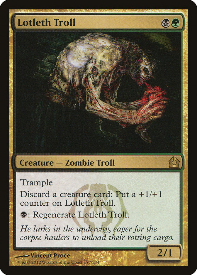 Lotleth Troll [Return to Ravnica] | Nerdhalla Games