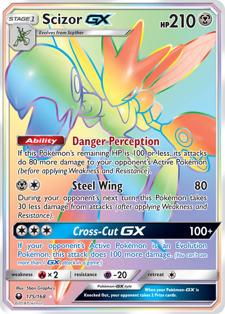 Scizor GX (175/168) [Sun & Moon: Celestial Storm] | Nerdhalla Games