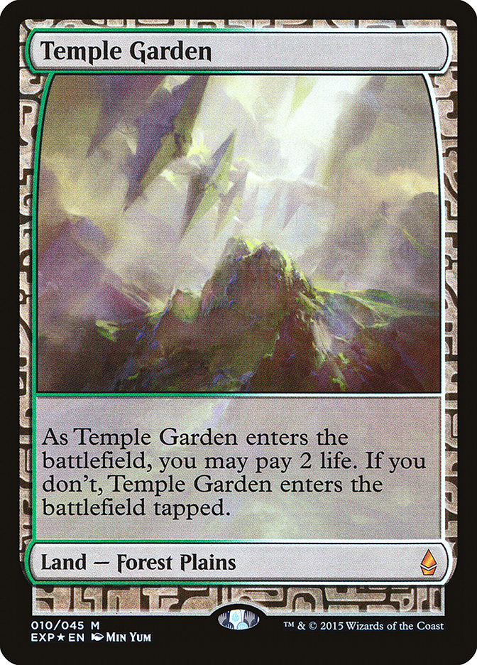 Temple Garden [Zendikar Expeditions] | Nerdhalla Games