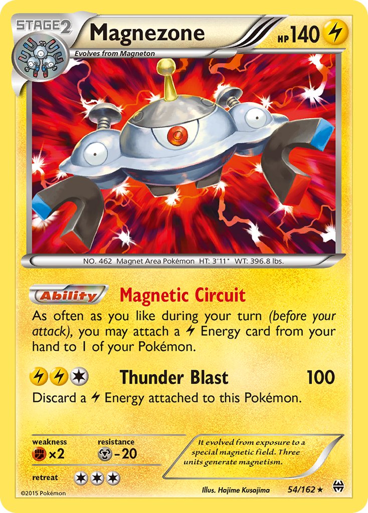 Magnezone (54/162) (Theme Deck Exclusive) [XY: BREAKthrough] | Nerdhalla Games