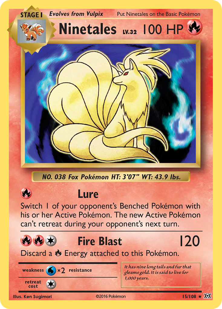 Ninetales (15/108) [XY: Evolutions] | Nerdhalla Games