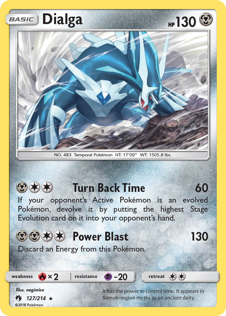 Dialga (127/214) [Sun & Moon: Lost Thunder] | Nerdhalla Games