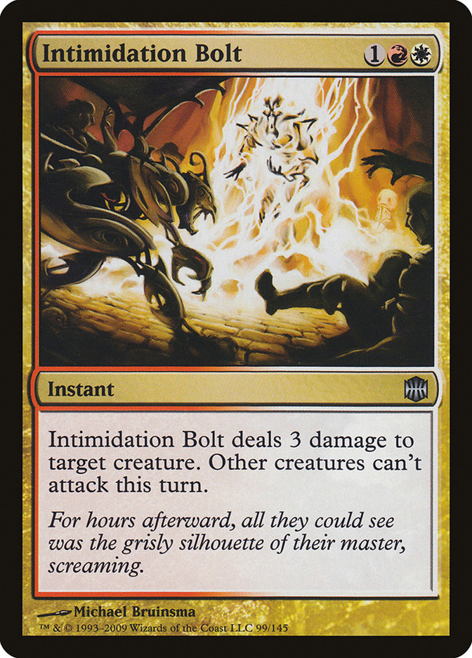 Intimidation Bolt [Alara Reborn] | Nerdhalla Games