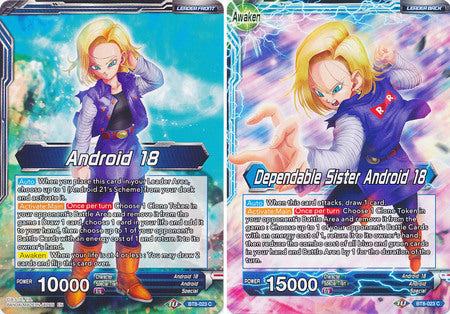 Android 18 // Dependable Sister Android 18 [BT8-023] | Nerdhalla Games