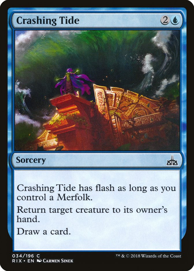 Crashing Tide [Rivals of Ixalan] | Nerdhalla Games