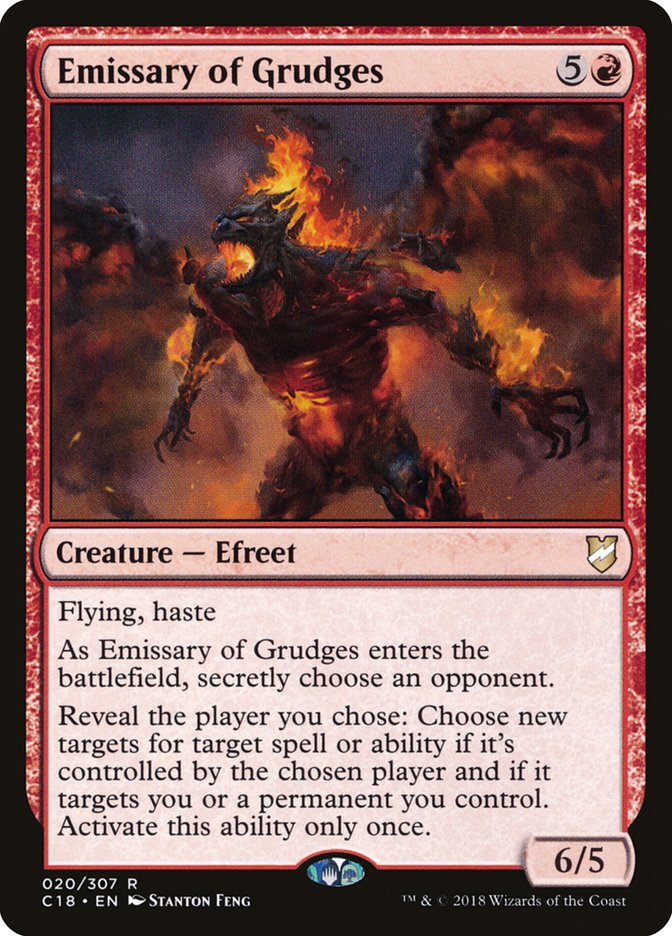 Emissary of Grudges [Commander 2018] | Nerdhalla Games