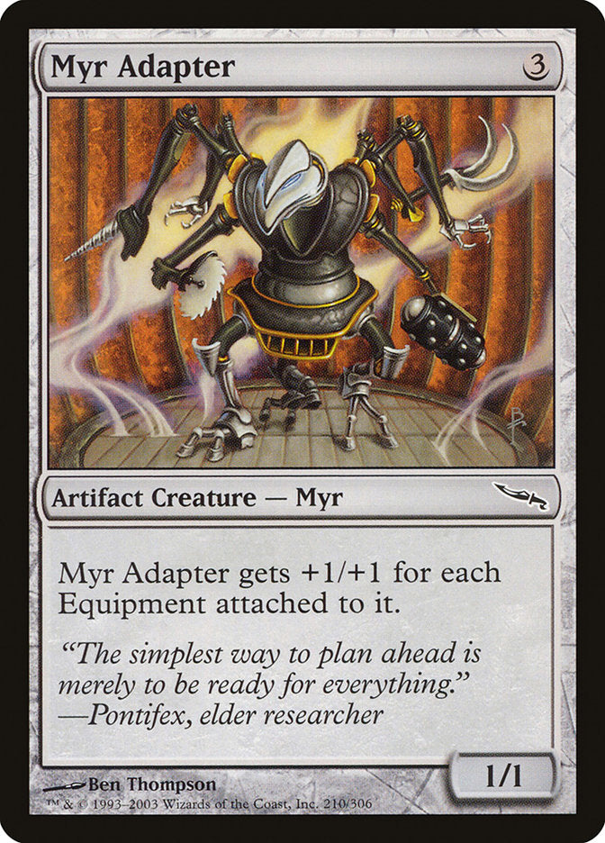 Myr Adapter [Mirrodin] | Nerdhalla Games