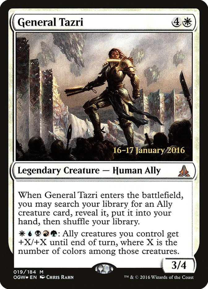 General Tazri [Oath of the Gatewatch Prerelease Promos] | Nerdhalla Games