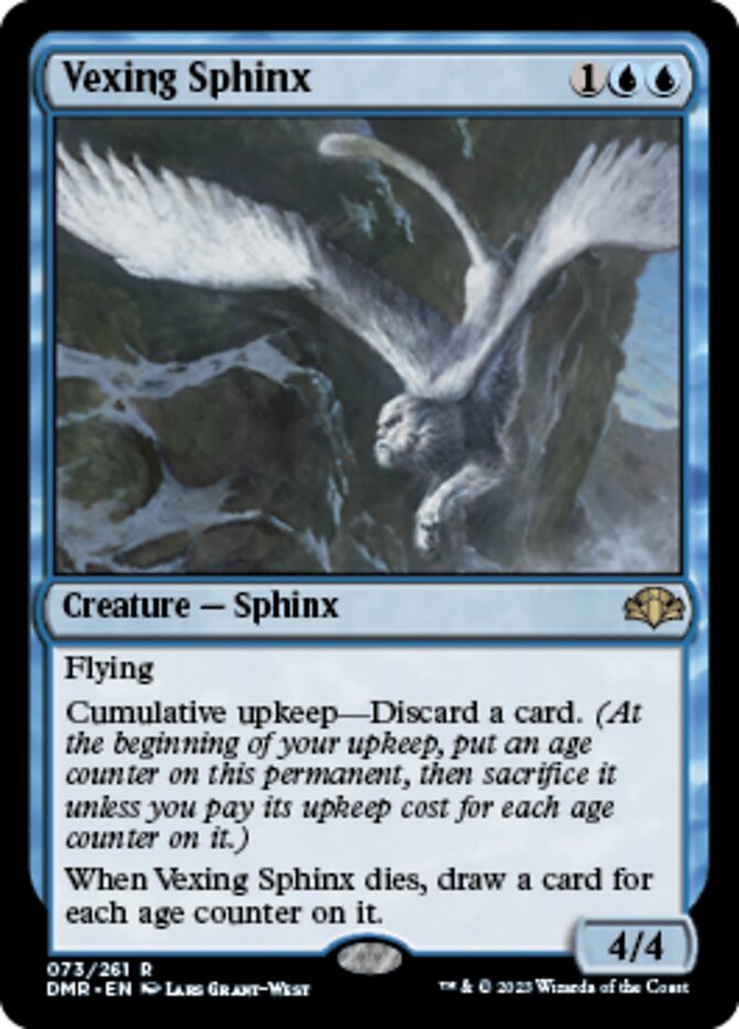 Vexing Sphinx [Dominaria Remastered] | Nerdhalla Games