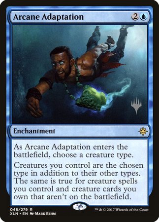 Arcane Adaptation [Ixalan Promos] | Nerdhalla Games