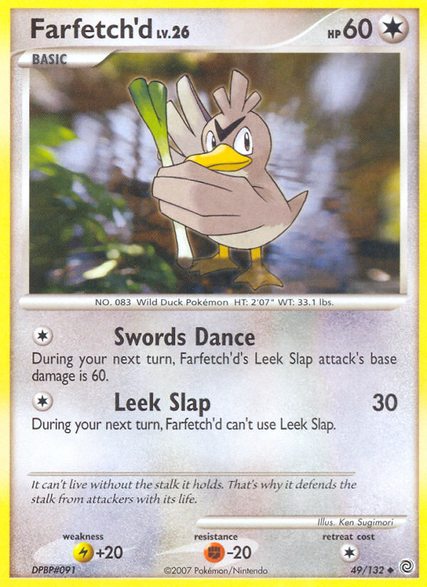 Farfetch'd (49/132) [Diamond & Pearl: Secret Wonders] | Nerdhalla Games