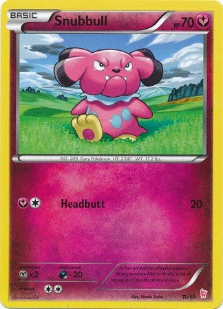 Snubbull (11/30) [XY: Trainer Kit - Sylveon] | Nerdhalla Games