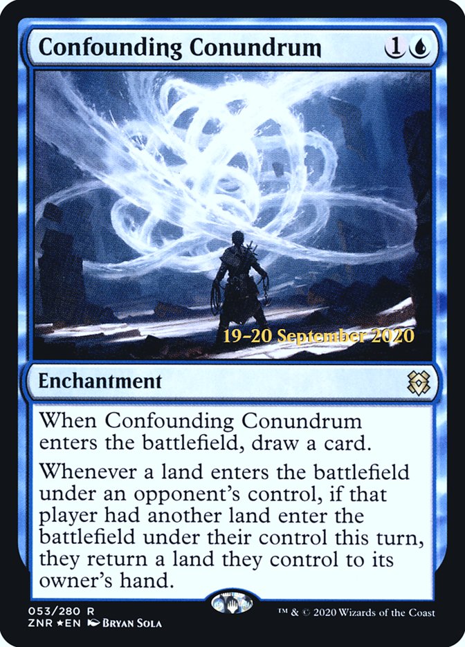 Confounding Conundrum  [Zendikar Rising Prerelease Promos] | Nerdhalla Games