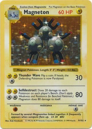 Magneton (9/102) [Base Set Shadowless Unlimited] | Nerdhalla Games