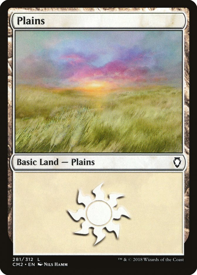 Plains (281) [Commander Anthology Volume II] | Nerdhalla Games