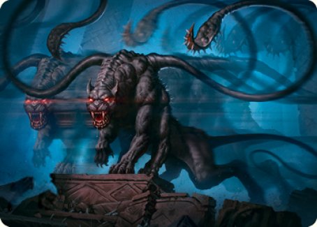 Displacer Beast Art Card [Dungeons & Dragons: Adventures in the Forgotten Realms Art Series] | Nerdhalla Games