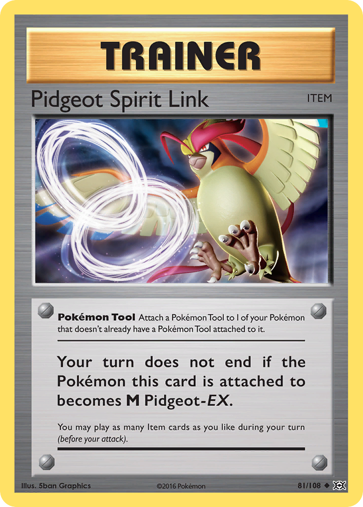 Pidgeot Spirit Link (81/108) [XY: Evolutions] | Nerdhalla Games