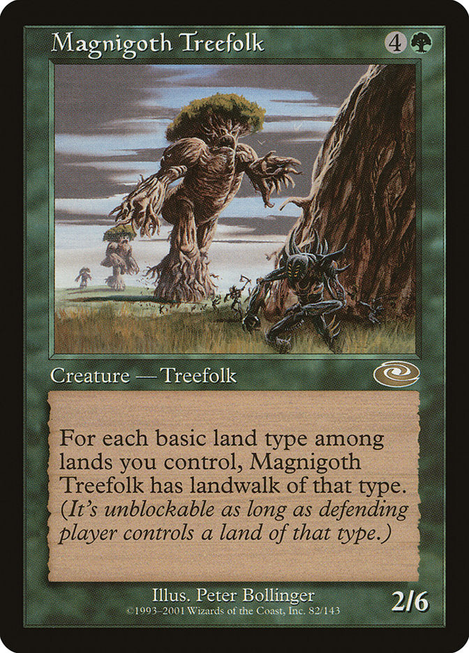 Magnigoth Treefolk [Planeshift] | Nerdhalla Games