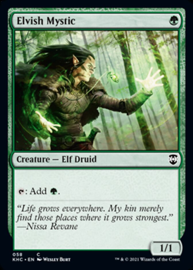 Elvish Mystic [Kaldheim Commander] | Nerdhalla Games