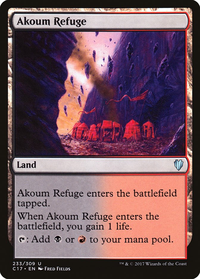 Akoum Refuge [Commander 2017] | Nerdhalla Games