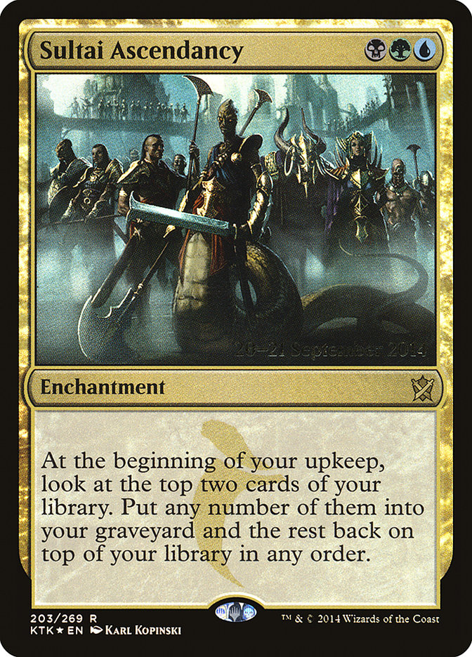 Sultai Ascendancy  [Khans of Tarkir Prerelease Promos] | Nerdhalla Games