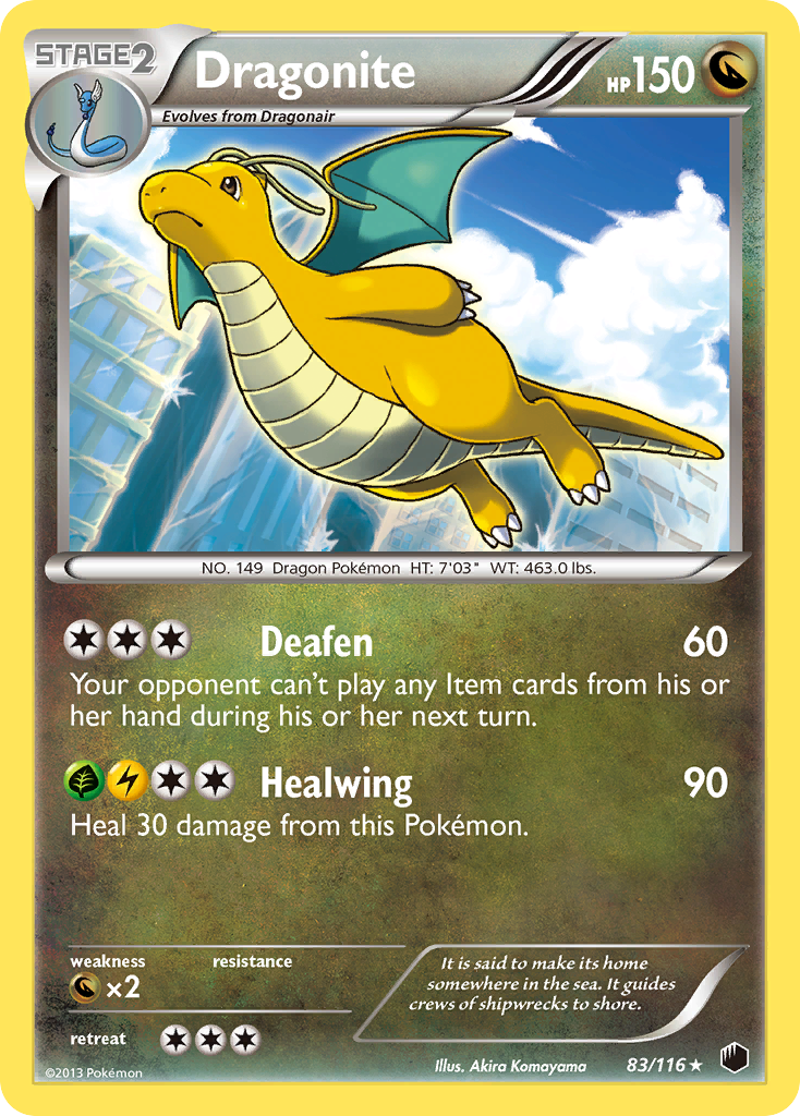 Dragonite (83/116) [Black & White: Plasma Freeze] | Nerdhalla Games