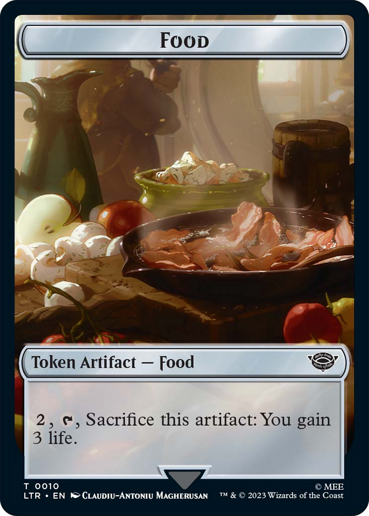 Soldier // Food Token [The Lord of the Rings: Tales of Middle-Earth Commander Tokens] | Nerdhalla Games