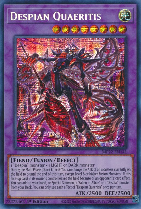 Despian Quaeritis [MP22-EN141] Prismatic Secret Rare | Nerdhalla Games