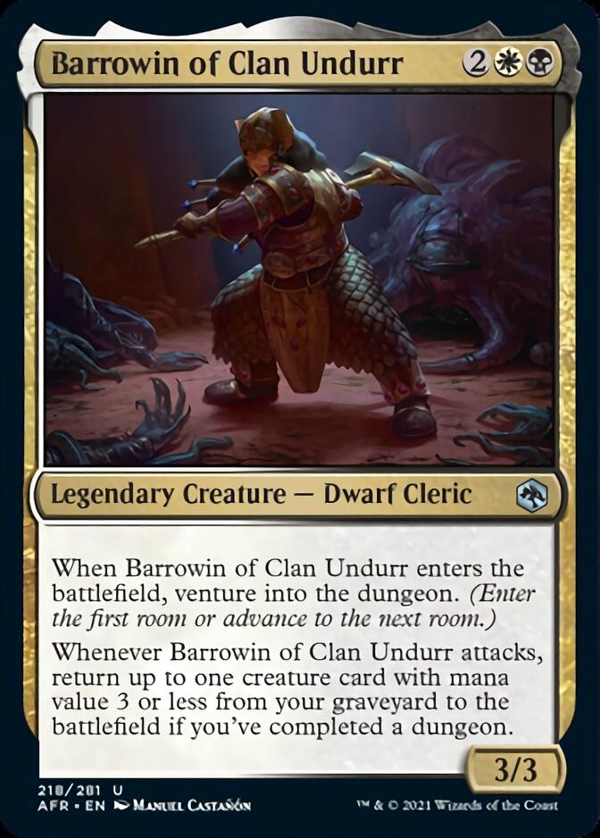 Barrowin of Clan Undurr [Dungeons & Dragons: Adventures in the Forgotten Realms] | Nerdhalla Games