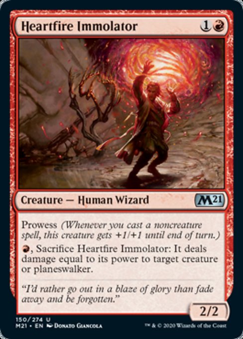 Heartfire Immolator [Core Set 2021] | Nerdhalla Games