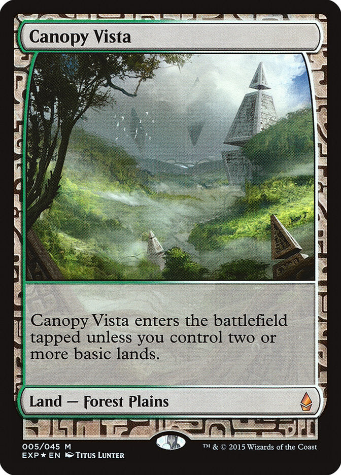 Canopy Vista [Zendikar Expeditions] | Nerdhalla Games