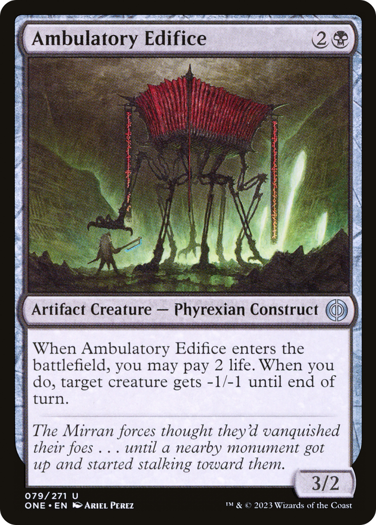 Ambulatory Edifice [Phyrexia: All Will Be One] | Nerdhalla Games