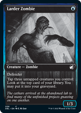 Larder Zombie [Innistrad: Double Feature] | Nerdhalla Games