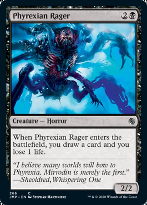 Phyrexian Rager [Jumpstart] | Nerdhalla Games