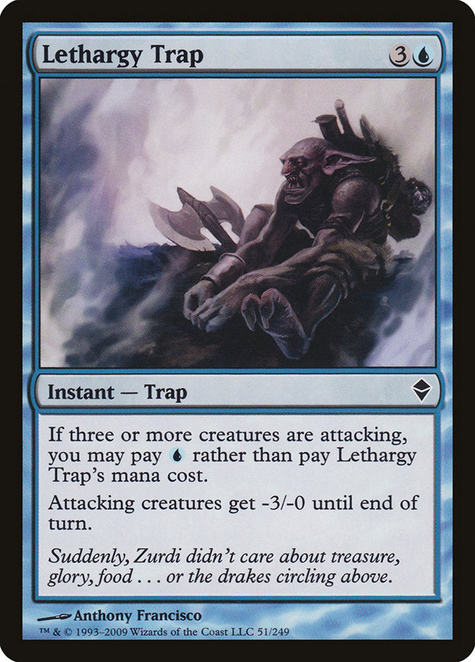 Lethargy Trap [Zendikar] | Nerdhalla Games