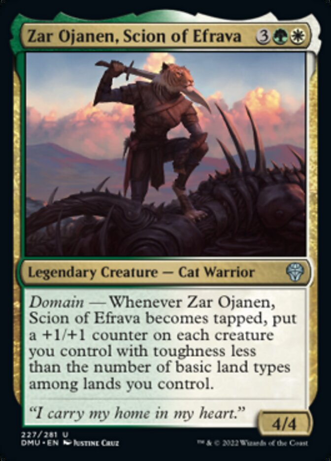 Zar Ojanen, Scion of Efrava [Dominaria United] | Nerdhalla Games