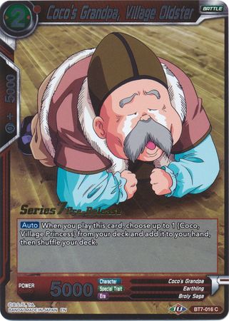 Coco's Grandpa, Village Oldster [BT7-016_PR] | Nerdhalla Games