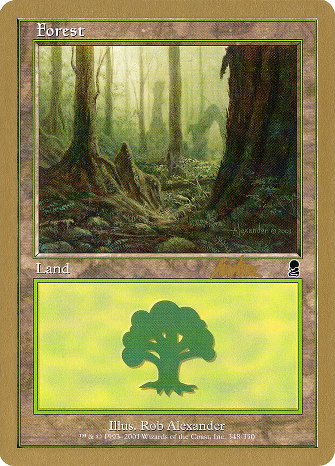 Forest (bk348) (Brian Kibler) [World Championship Decks 2002] | Nerdhalla Games