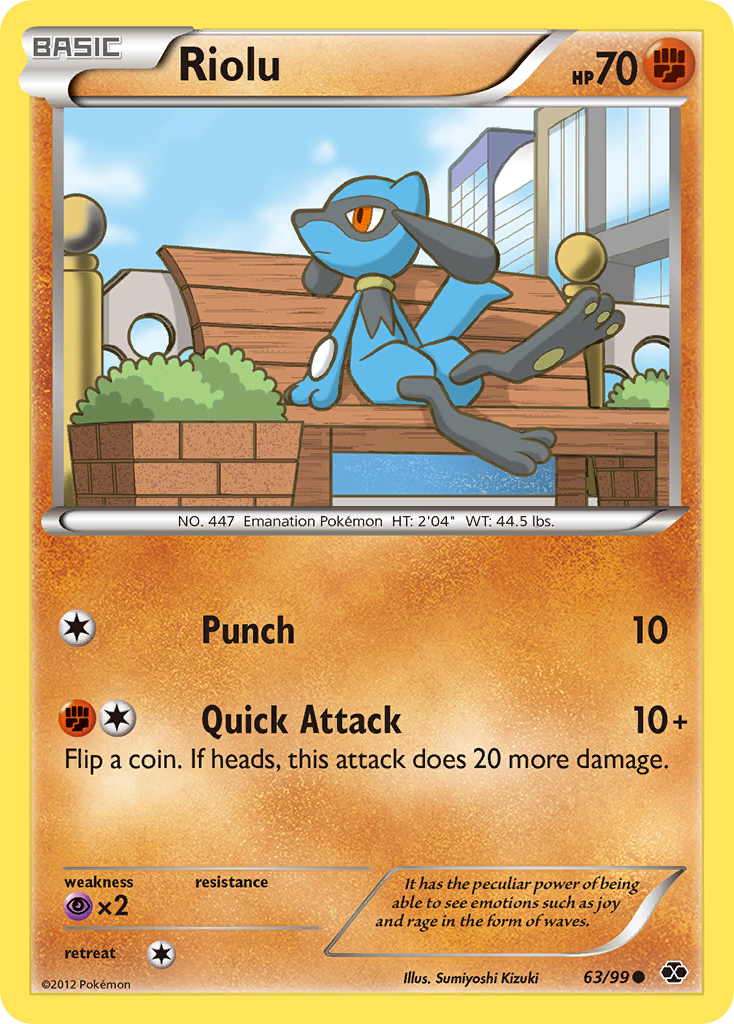 Riolu (63/99) [Black & White: Next Destinies] | Nerdhalla Games