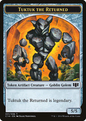 Daretti, Scrap Savant Emblem // Tuktuk the Returned Double-sided Token [Commander 2014 Tokens] | Nerdhalla Games