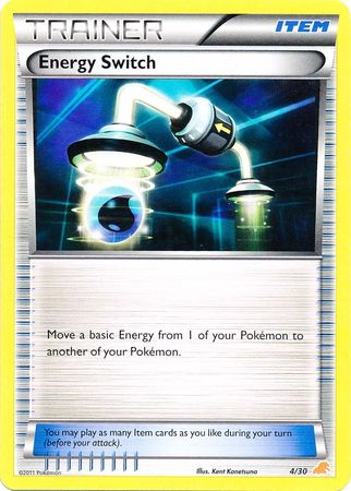 Energy Switch (4/30) [Black & White: Trainer Kit - Excadrill] | Nerdhalla Games