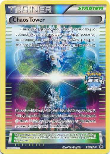 Chaos Tower (94/124) (National Championship Promo) [XY: Fates Collide] | Nerdhalla Games