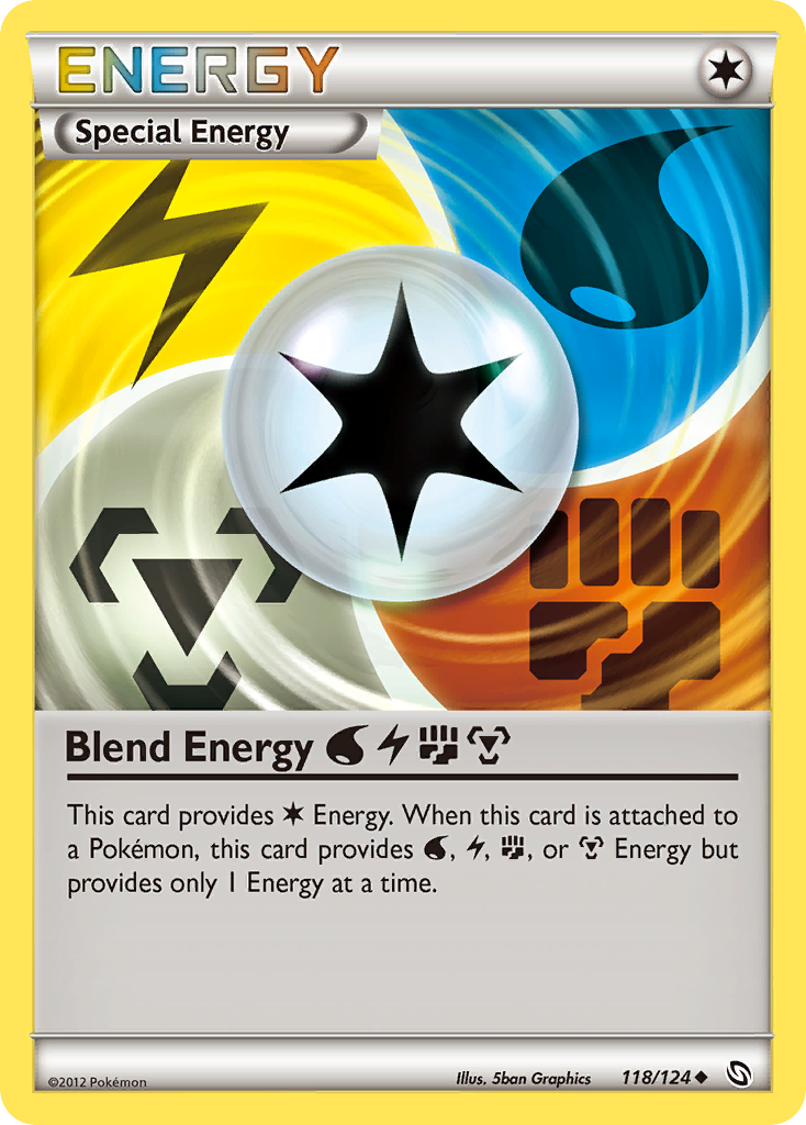 Blend Energy WaterLightningFightingMetal (118/124) [Black & White: Dragons Exalted] | Nerdhalla Games