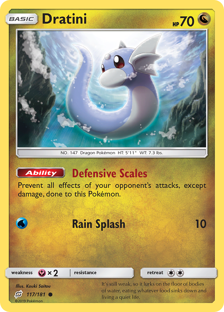 Dratini (117/181) [Sun & Moon: Team Up] | Nerdhalla Games