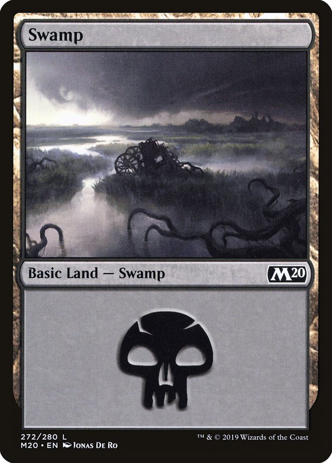 Swamp (#272) [Core Set 2020] | Nerdhalla Games