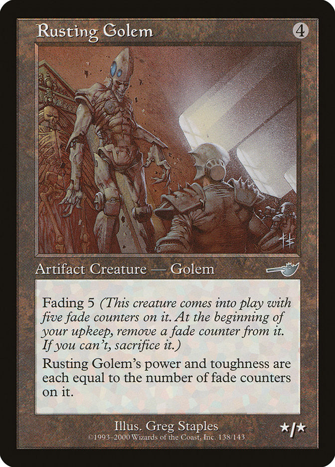 Rusting Golem [Nemesis] | Nerdhalla Games