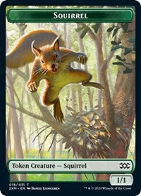 Squirrel // Thopter (008) Double-sided Token [Double Masters Tokens] | Nerdhalla Games