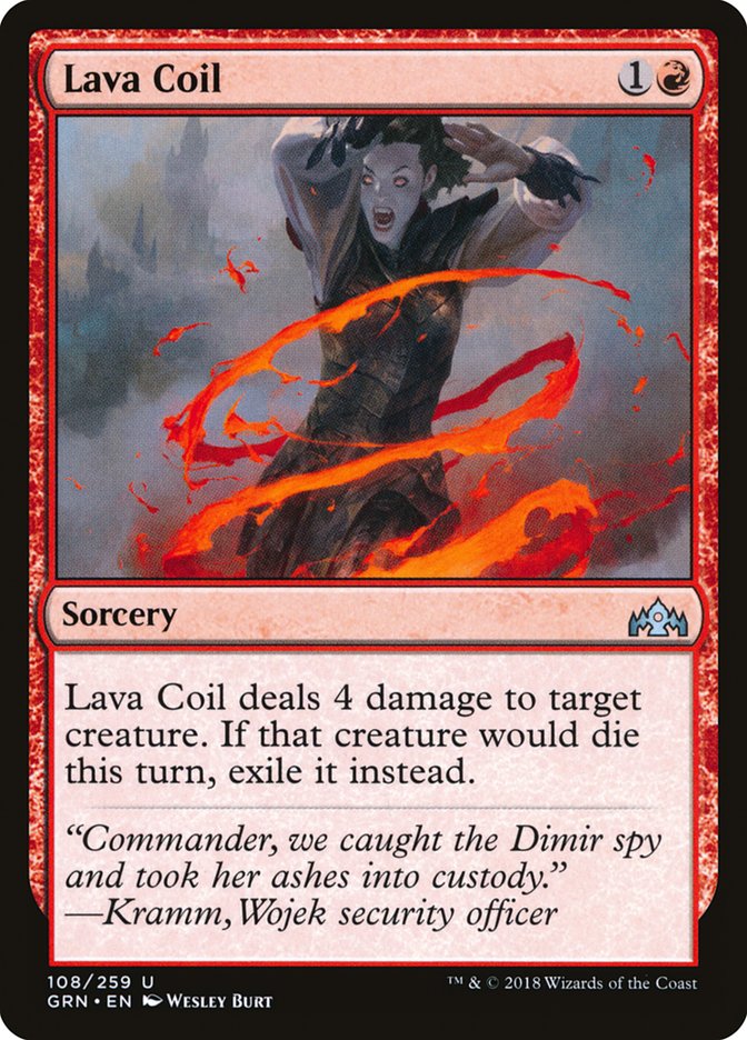 Lava Coil [Guilds of Ravnica] | Nerdhalla Games