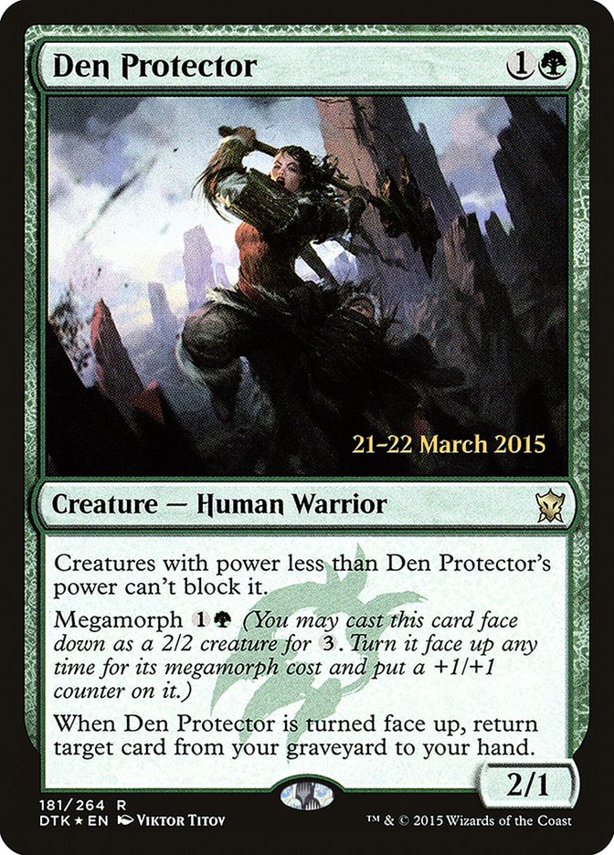 Den Protector  [Dragons of Tarkir Prerelease Promos] | Nerdhalla Games