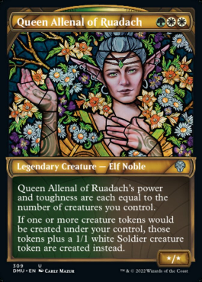 Queen Allenal of Ruadach (Showcase) [Dominaria United] | Nerdhalla Games